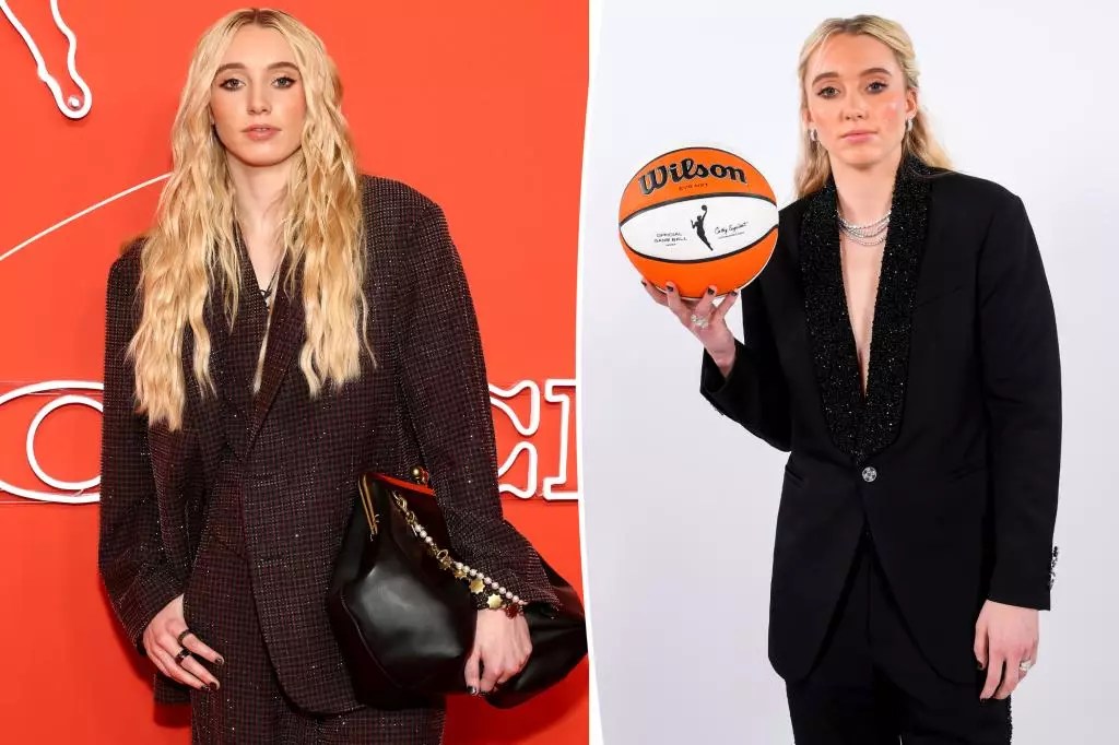 Regal Radiance: Paige Bueckers Redefines Draft Day Glamour