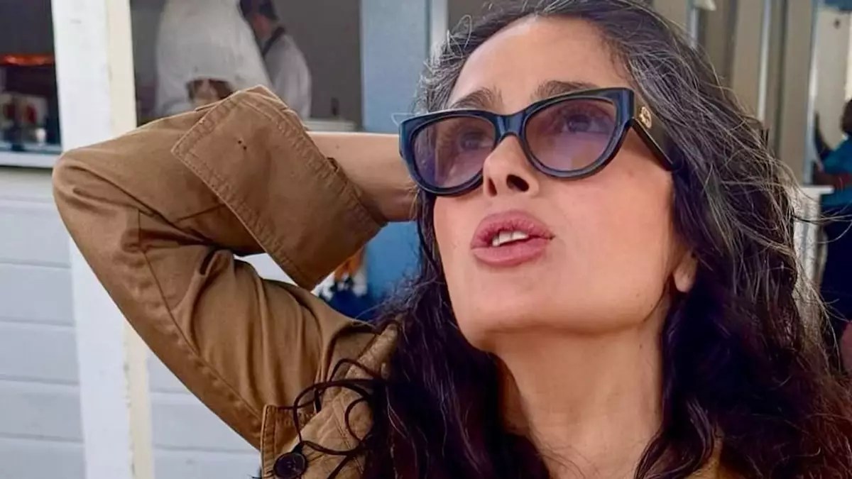 Radiant Revelations: Salma Hayek’s Glamorous Spring Escape