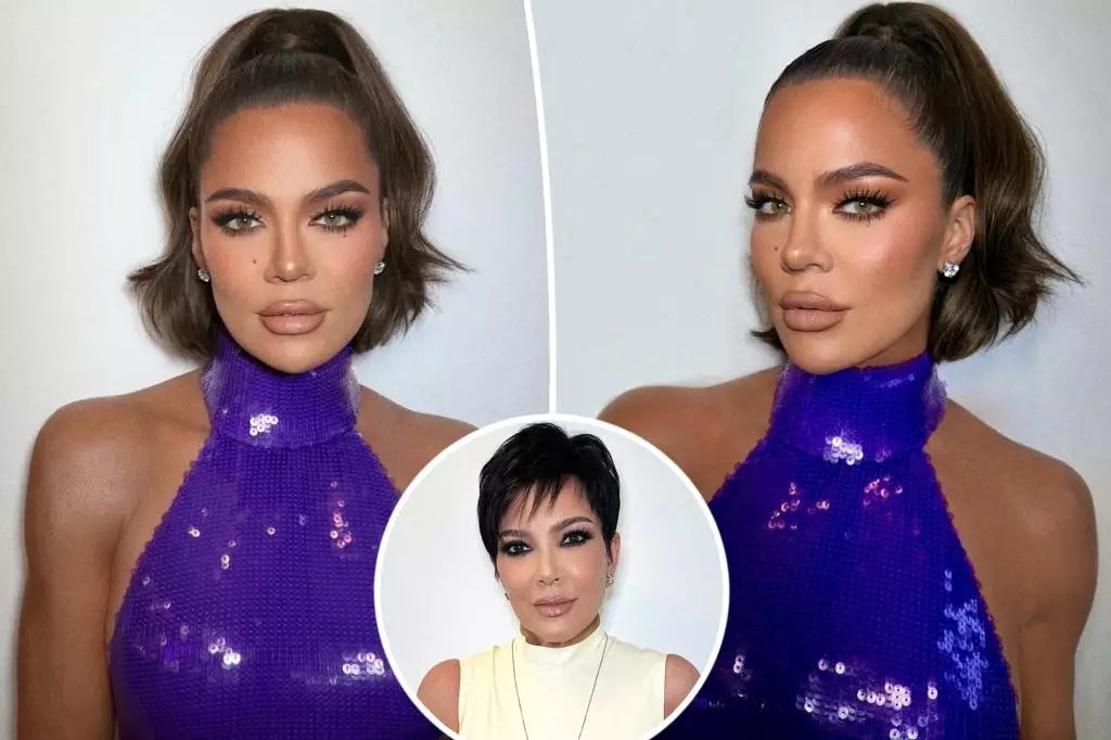 Khloé Kardashian’s Sparkling Transformation: Channeling Her Inner Kris Jenner