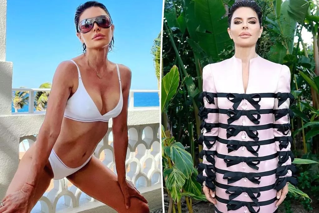Glamourous and Daring: Lisa Rinna Redefines Swimwear with Bold Fashion Choices