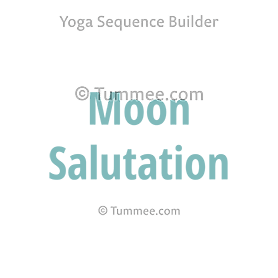 Moon salutation section (chandra namaskar section) levelup-poses