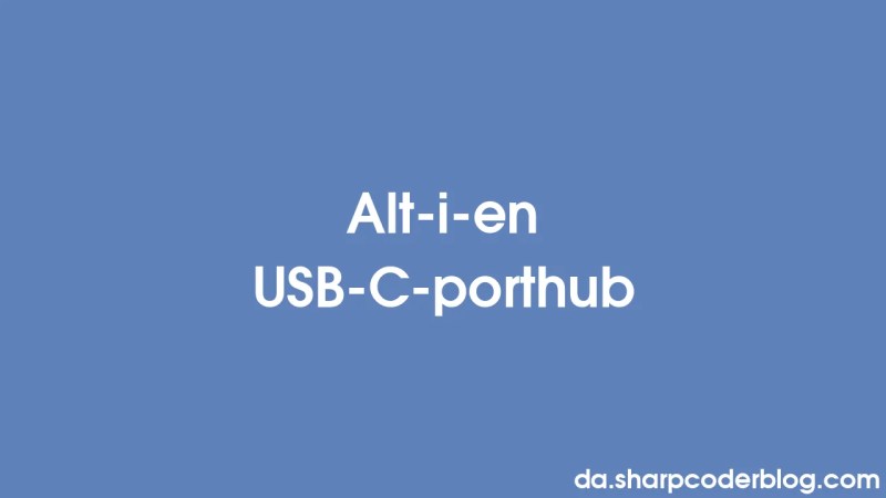 All In One Usb C Port Hub Sharp Coder Blog - Download High Quality Ocean Pattern | Retina