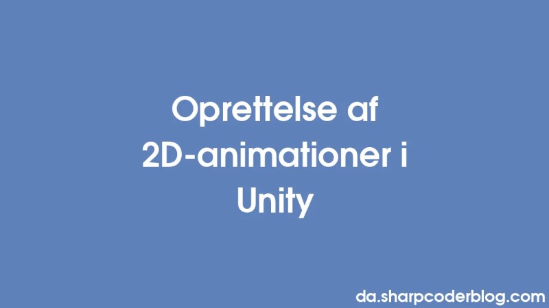 Creating 2d Animations In Unity Sharp Coder Blog - Colorful Pattern Collection - 4K Quality
