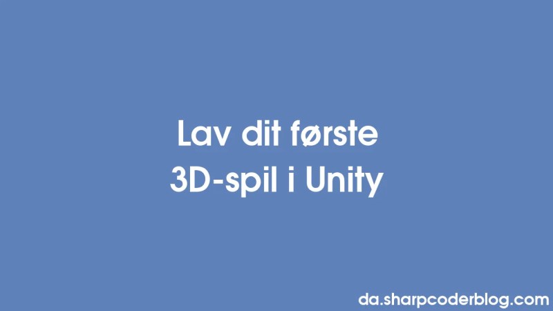 Make Your First 3d Game In Unity Sharp Coder Blog - Best Sunset Backgrounds in High Resolution