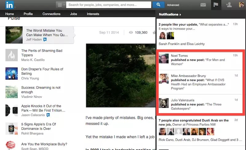 LinkedInNotifications