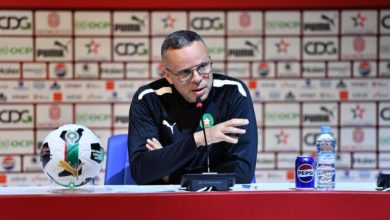مدرب المنتخب الوطني لكرة القدم لأقل من 20 سنة، محمد وهبي