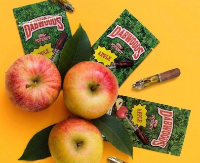 Wooden Tip 1G Cart β Apple Dabwoods