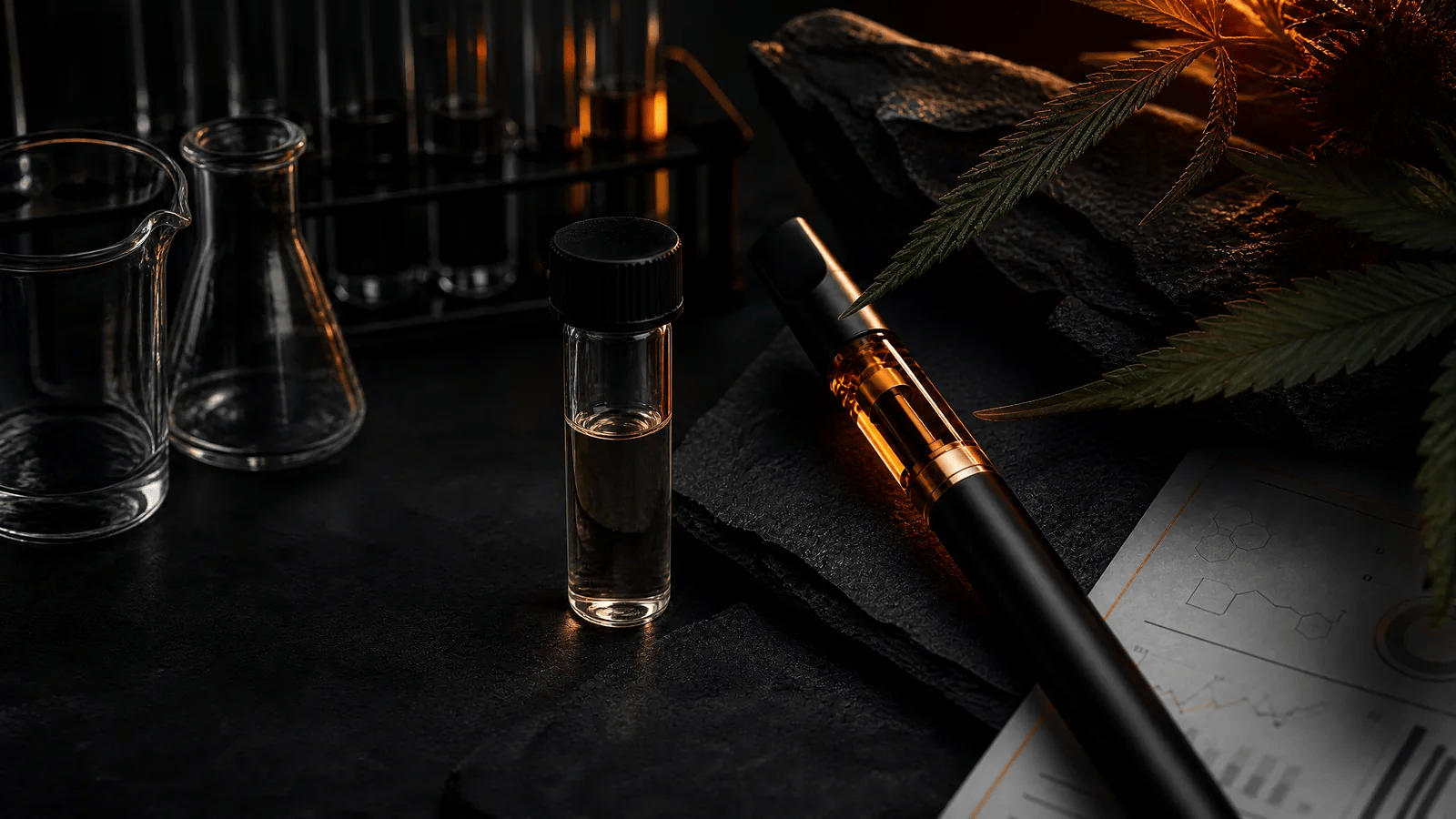 Dabwood laboratory testing editorial scene