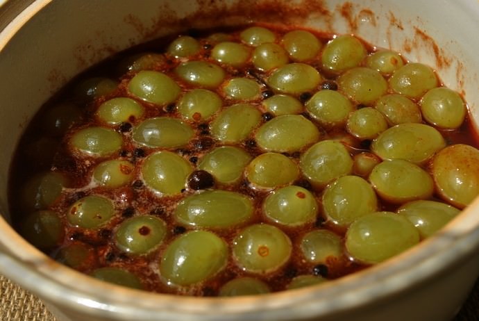 Маринованный виноград: лучшие рецепты. Вкусный маринованный виноград — как мариновать виноград на зиму Маринование винограда на зиму рецепты
