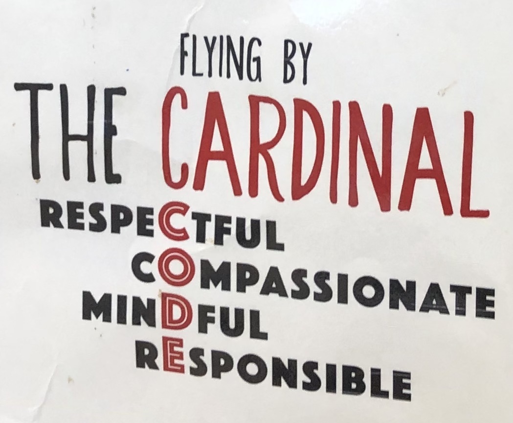 Cardinal Code as a Positive Reinforcement method