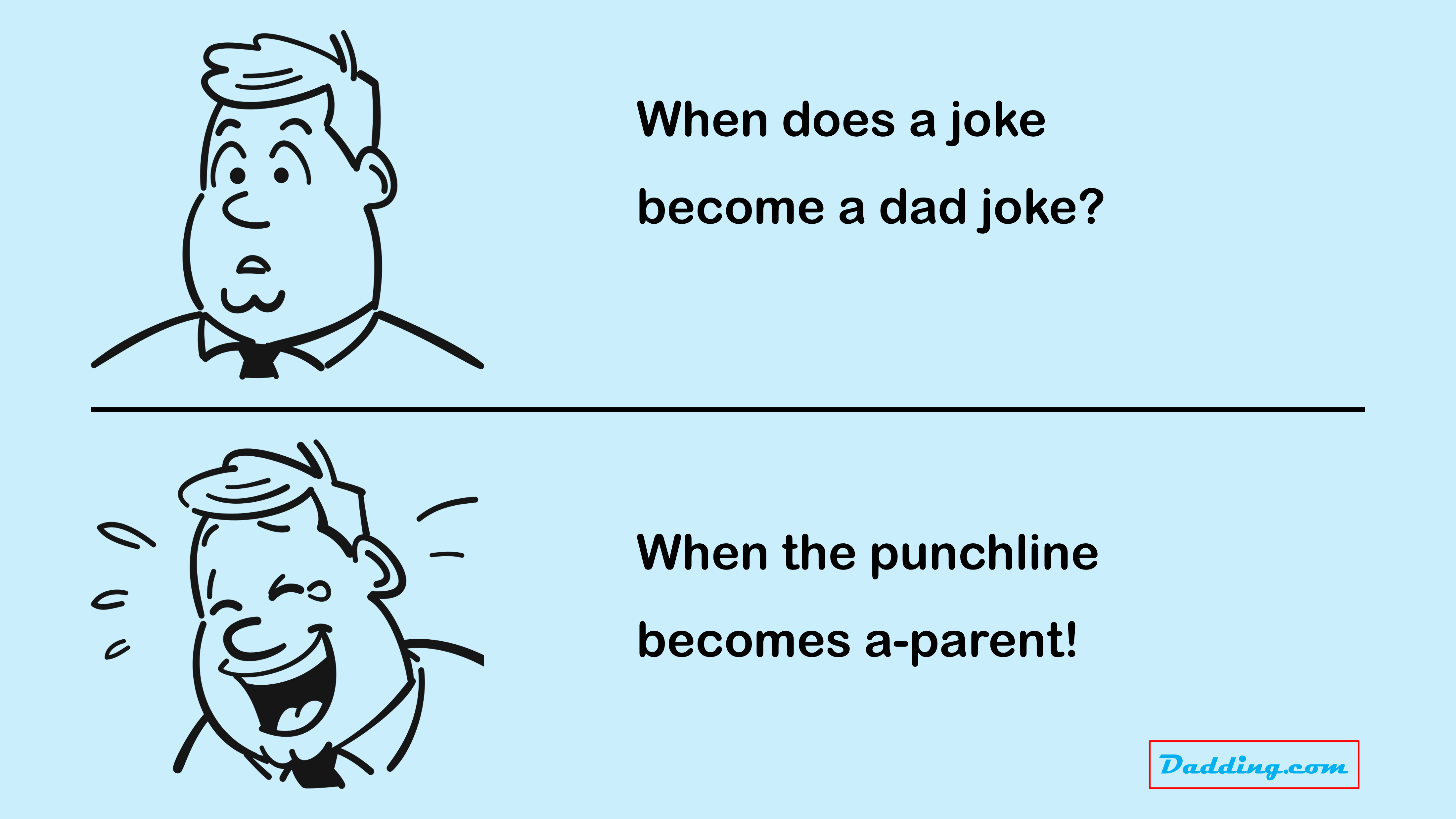When does a joke become a dad joke?