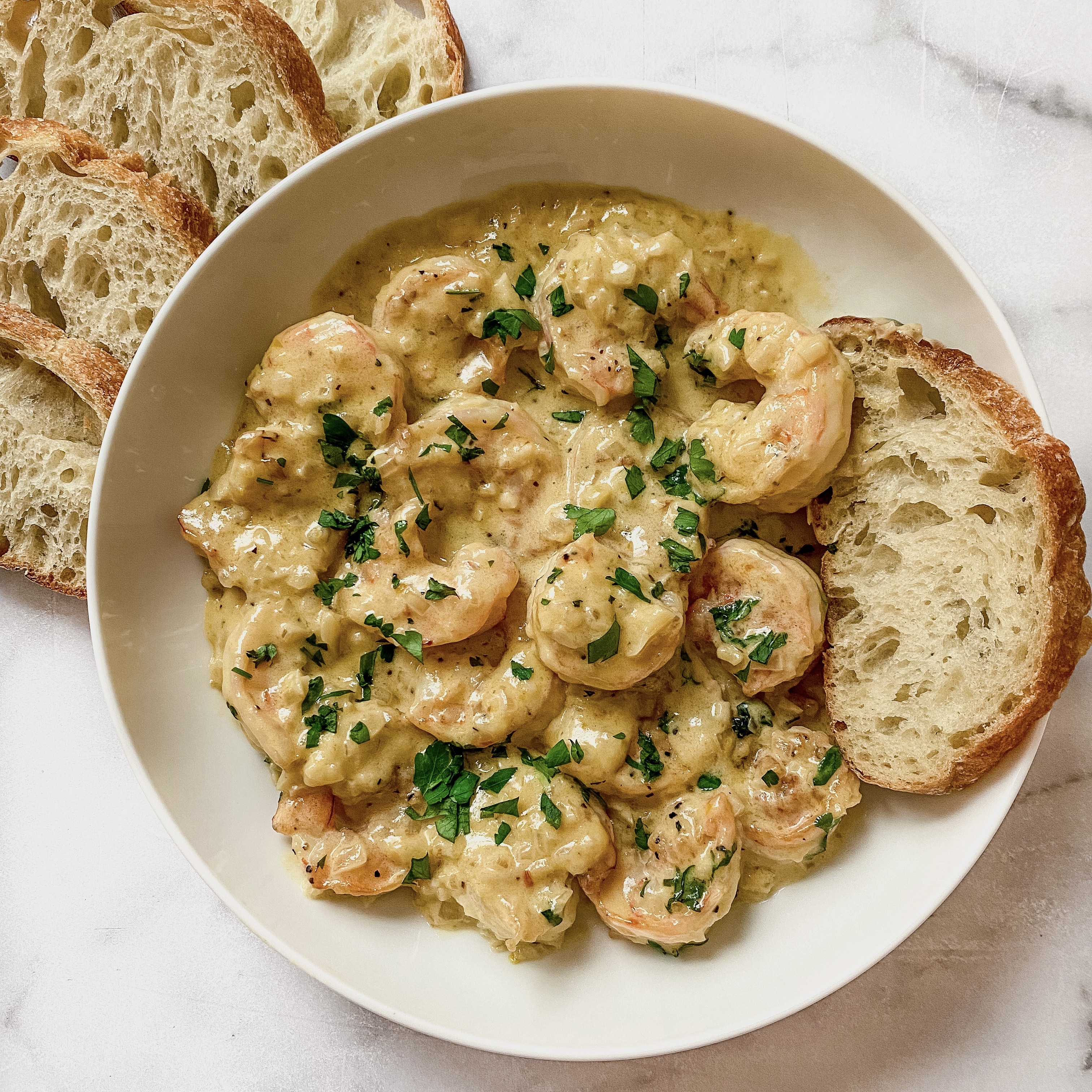 Rich & Creamy French Shrimp