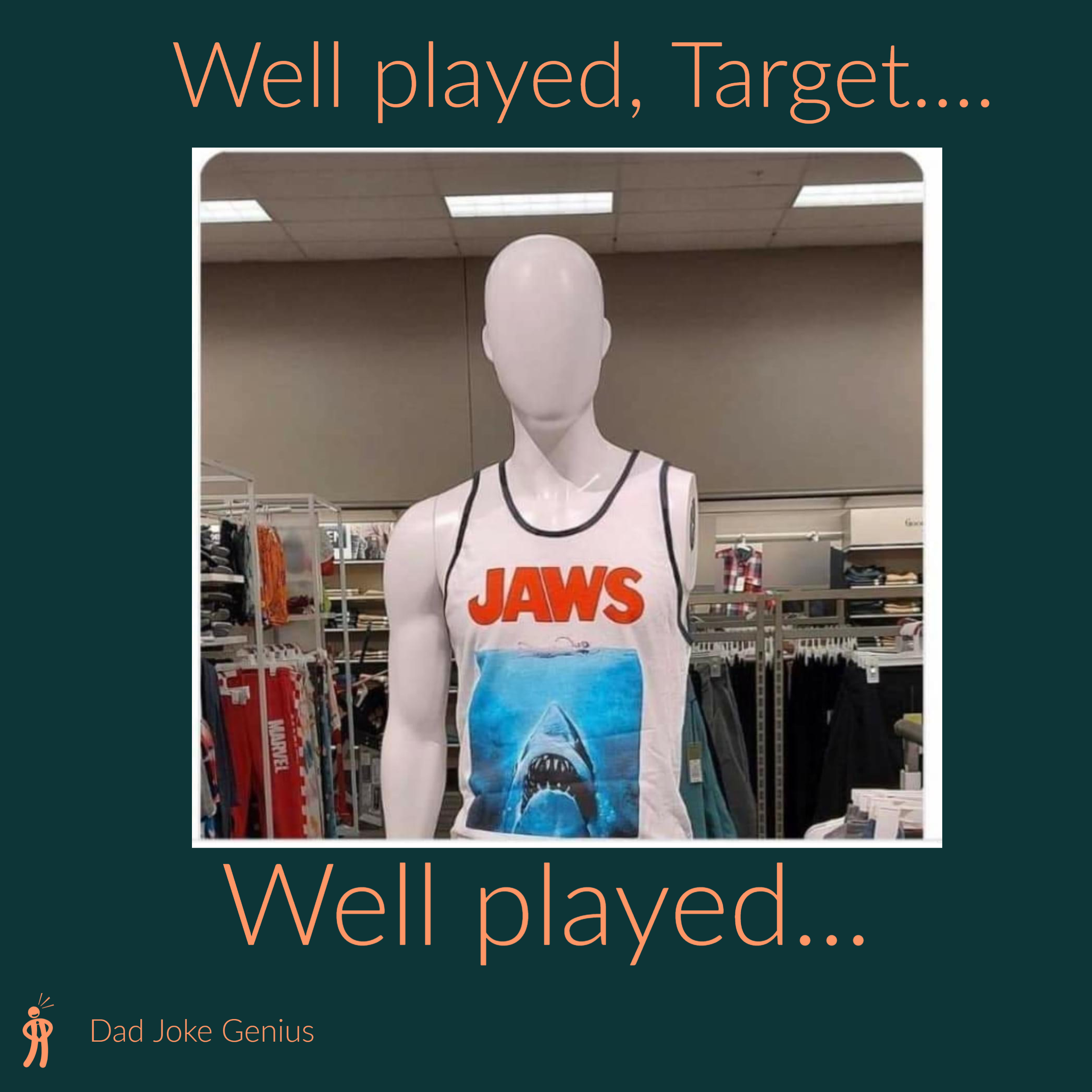 Well played, Target.... Well played...