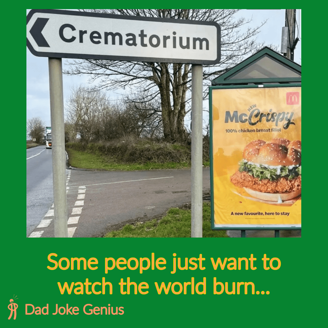 Some people just want to watch the world burn...