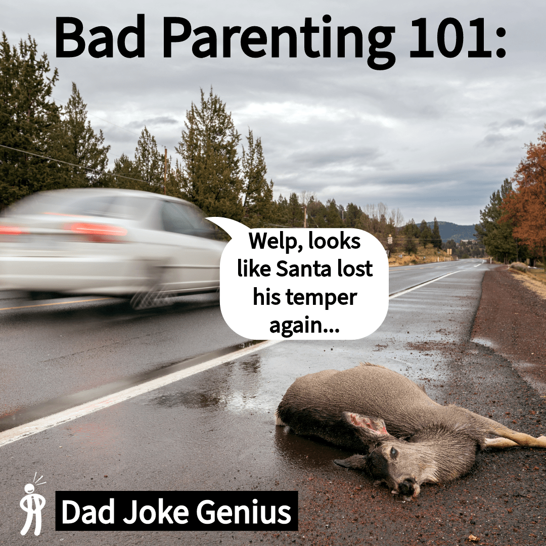 Welp, looks like Santa lost his temper again...