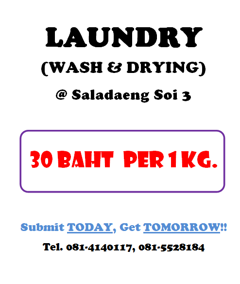 LAUNDRY per KG