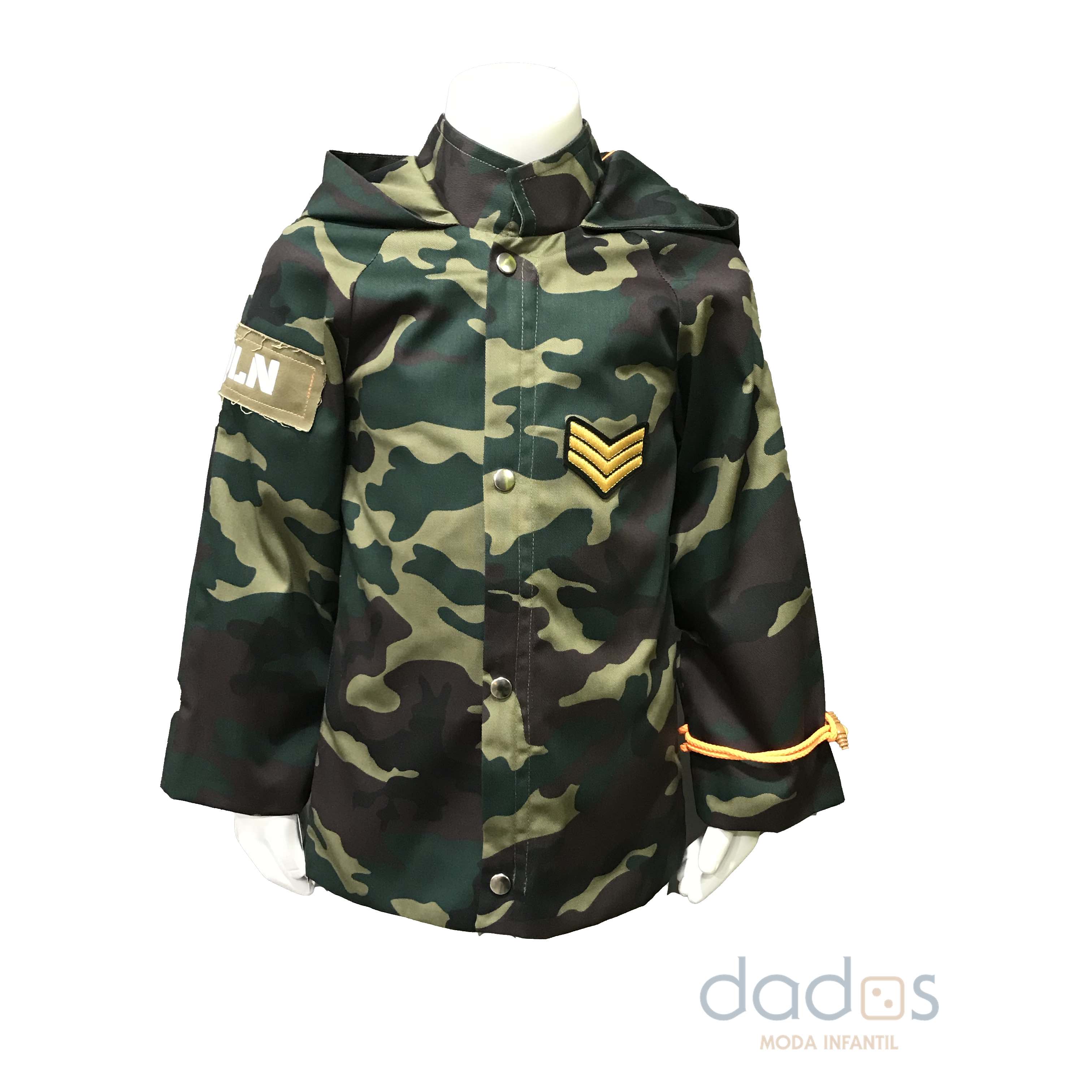 Coquelin Parka camuflaje niño - Dados moda infantil