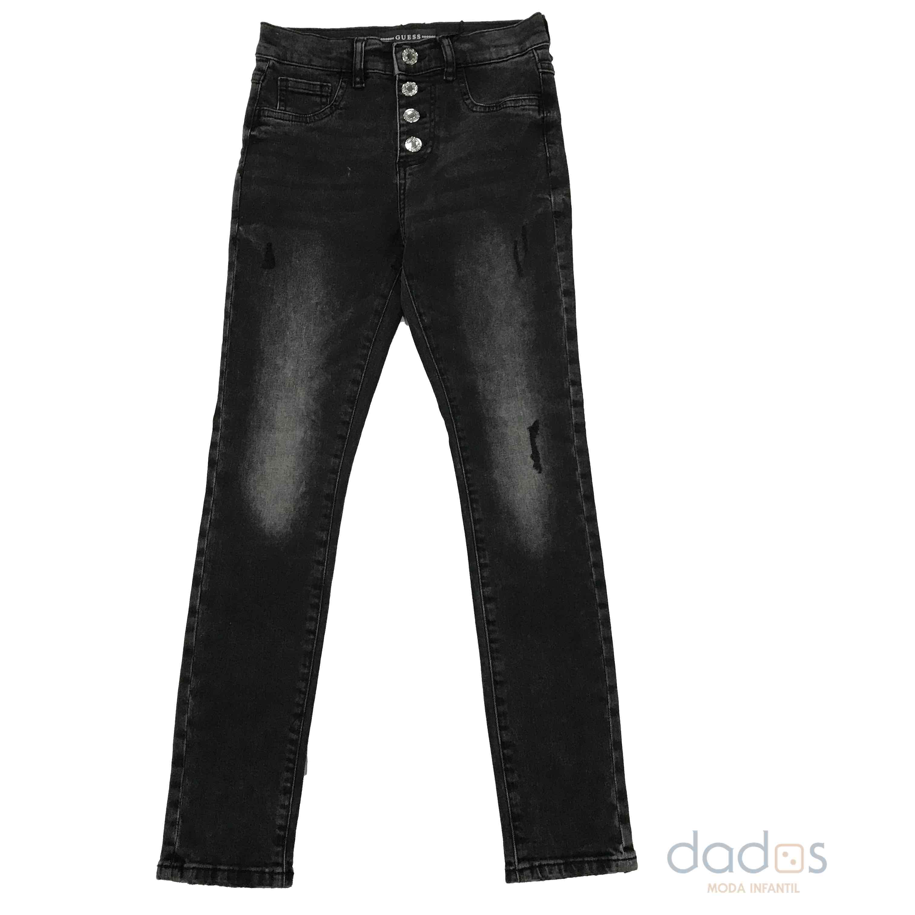 Guess pantalón chica denim negro skinny - Dados