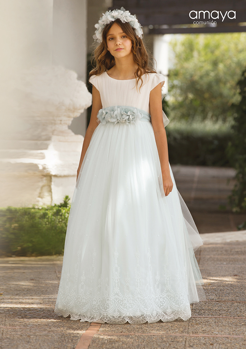 Vestido Comunión 2022 Amaya 557015MD Cecile