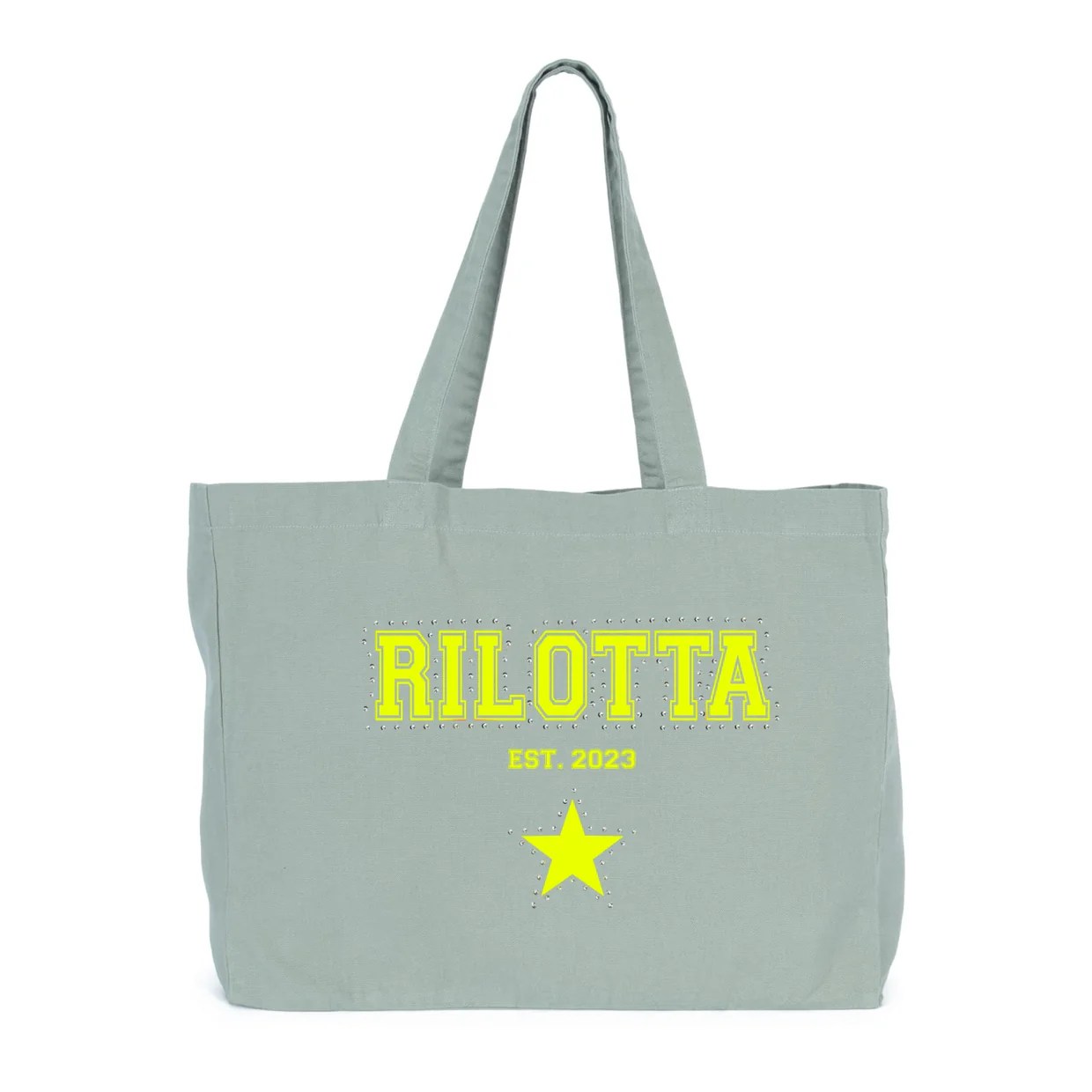 Rilotta Bolso efecto lavado verde tachas Verano 2026