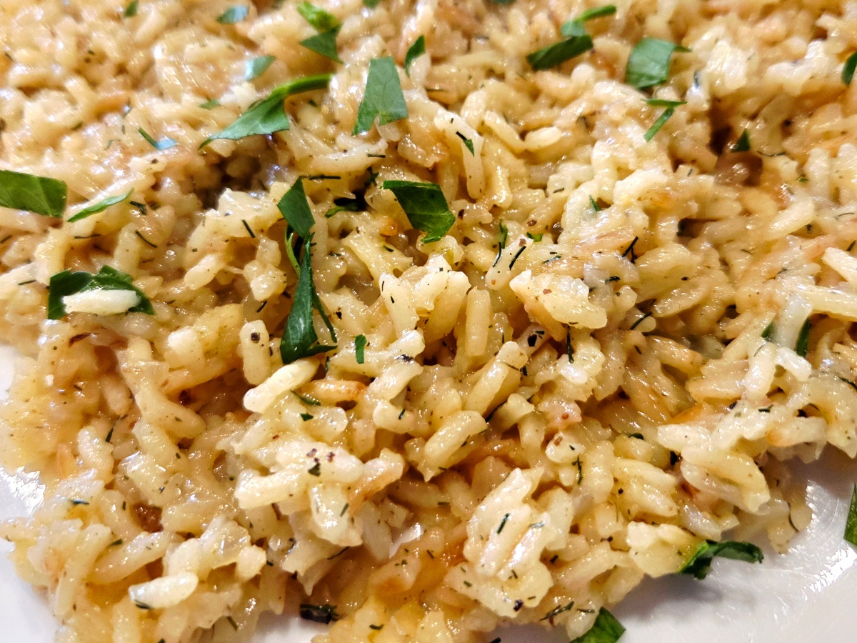 Greek Lemon Rice