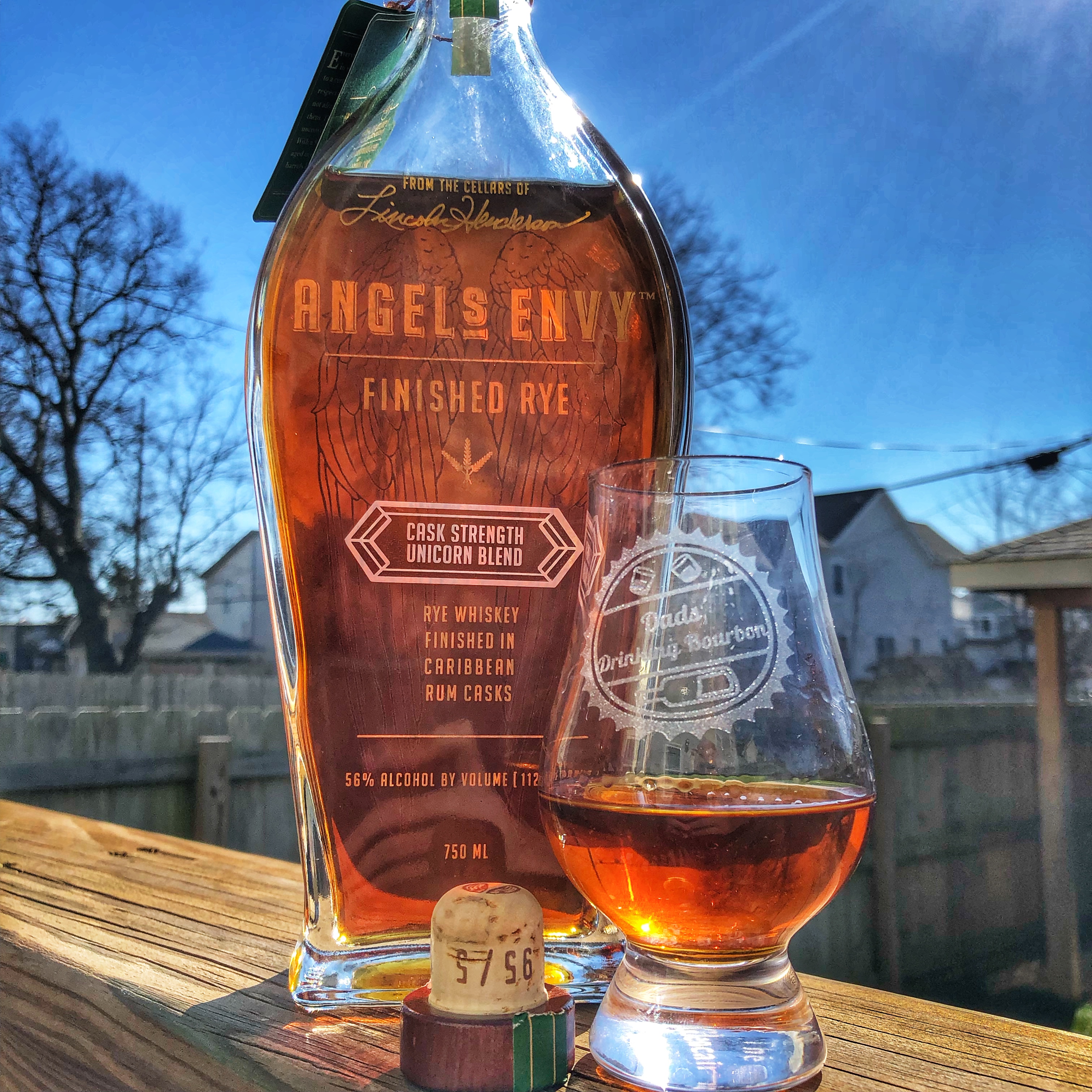 Angels Envy Cask Strength Rye Unicorn Blend