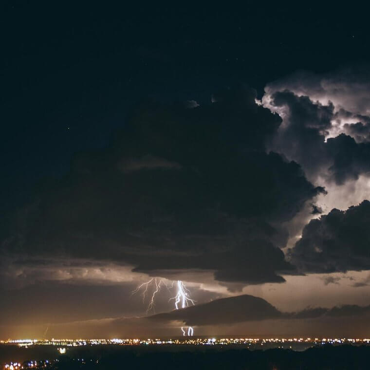 Image Planes All Over the World Get Struck by Lightning Almost Daily