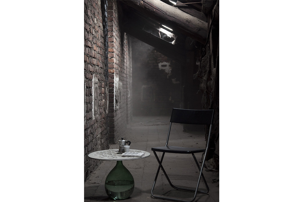 Nodo Concrete Side Table Image