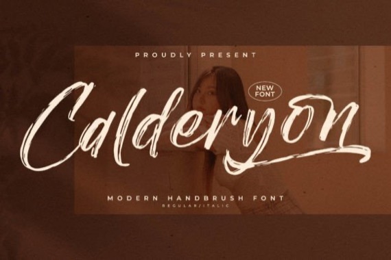 Calderyon Font free