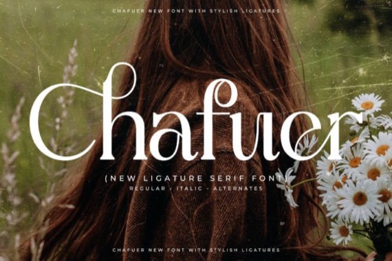 Chafuer Font free