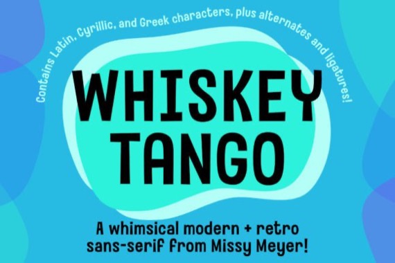 free Whiskey Tango Font