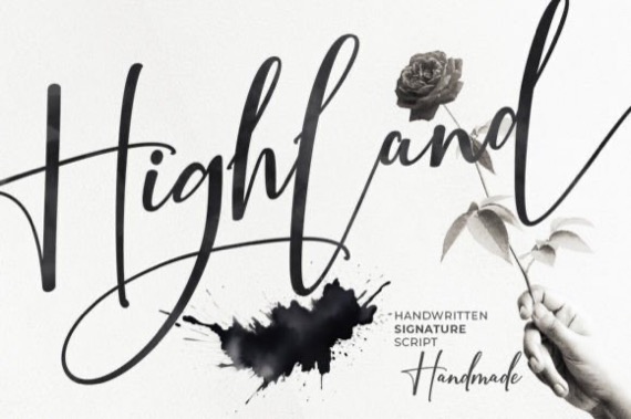 Highland Font