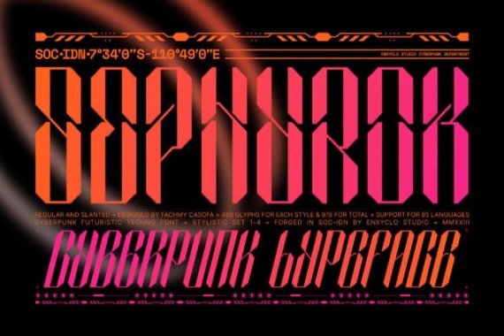 Sephyrok Font free