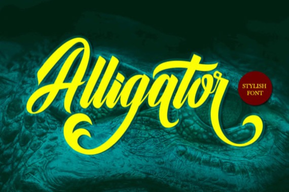 free Alligator Font
