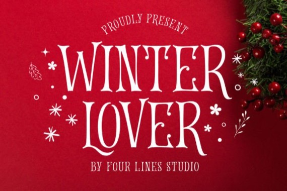 Winter Lover Font