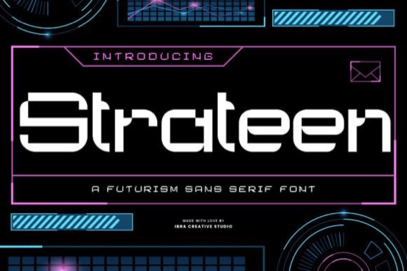 Strateen Font