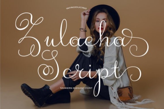 Zulaeha Script Font