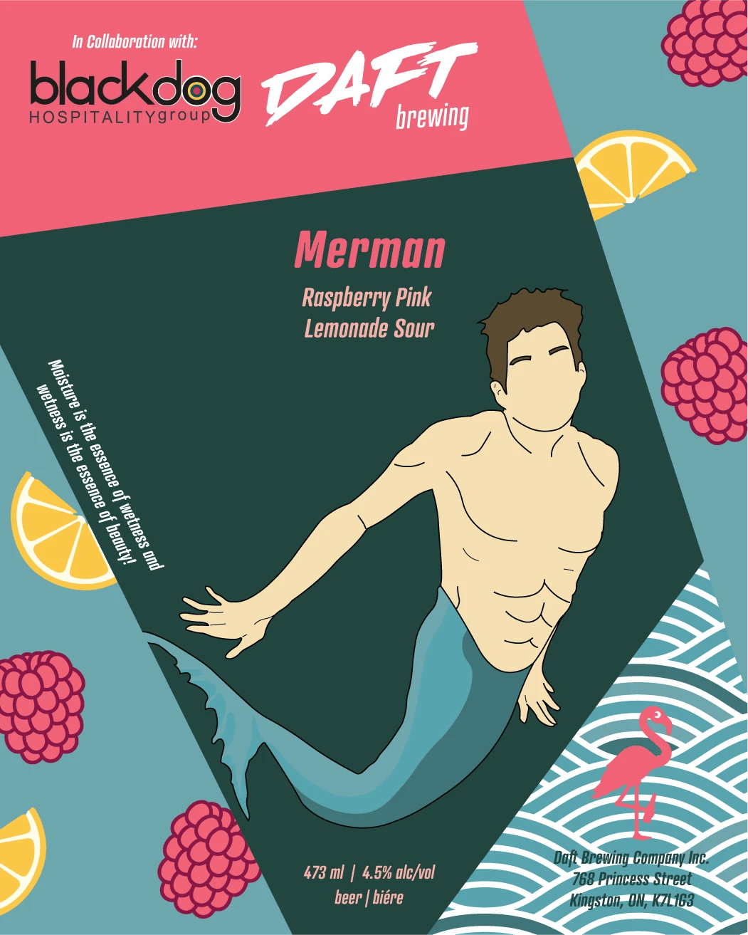 Merman | Raspberry Lemon Sour with Lactose
