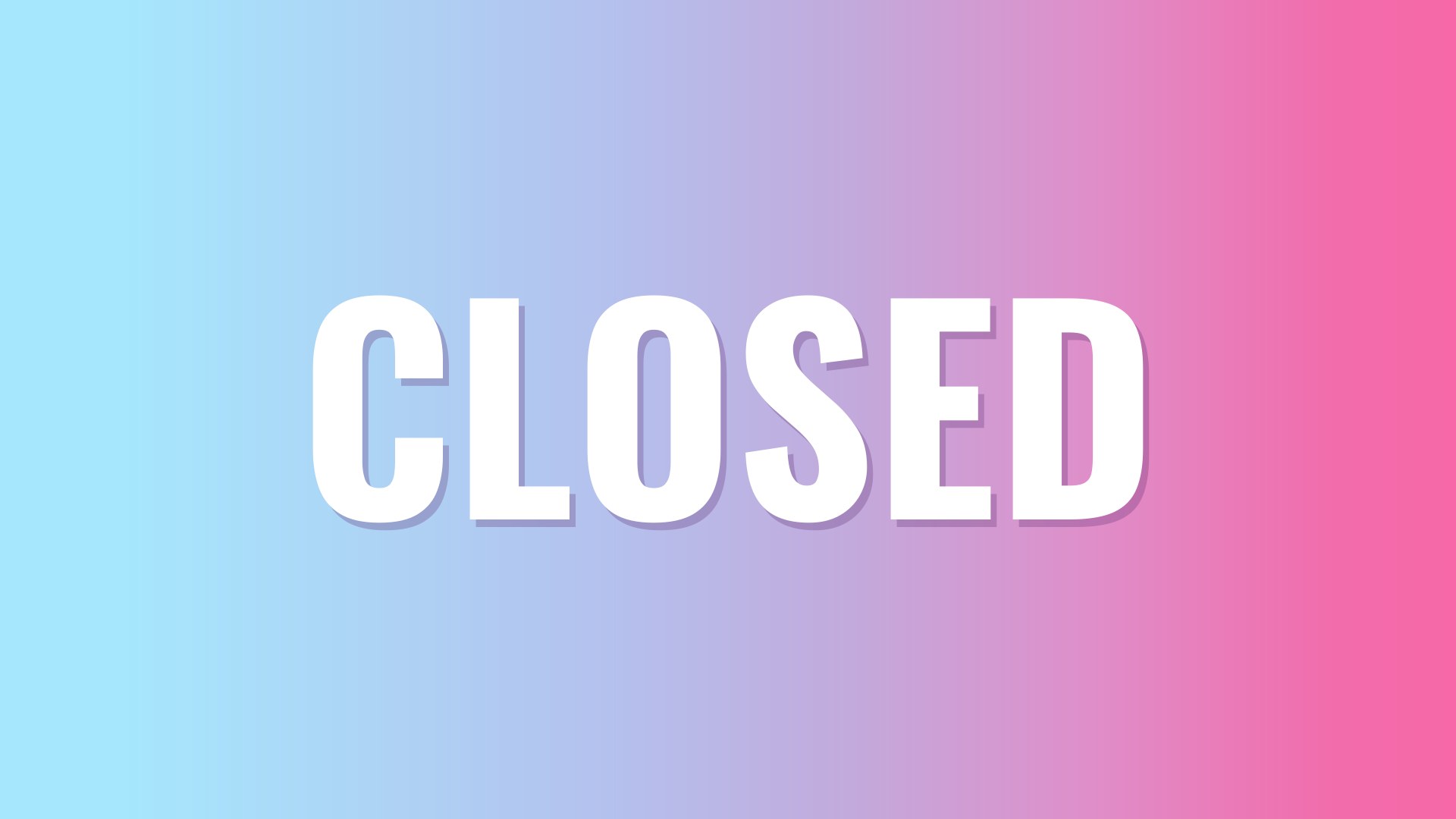 Daft Brewing closed notice