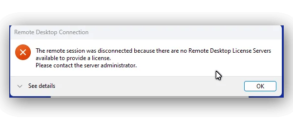 Cannot Connect to RDS Error