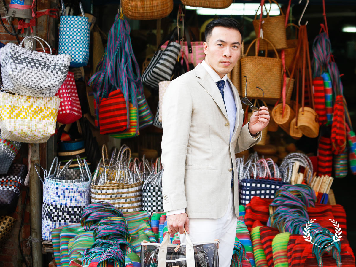 穿搭｜Corneliani 絲麻混紡西裝外套 夏天正裝超好搭！