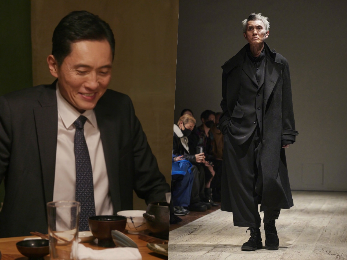 時尚｜山本耀司2022秋冬系列 這7套帥到過分《孤獨的美食家》松重豐意外現身走秀