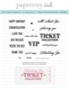 VIP Ticket Collection: On the Cover Stamp Set