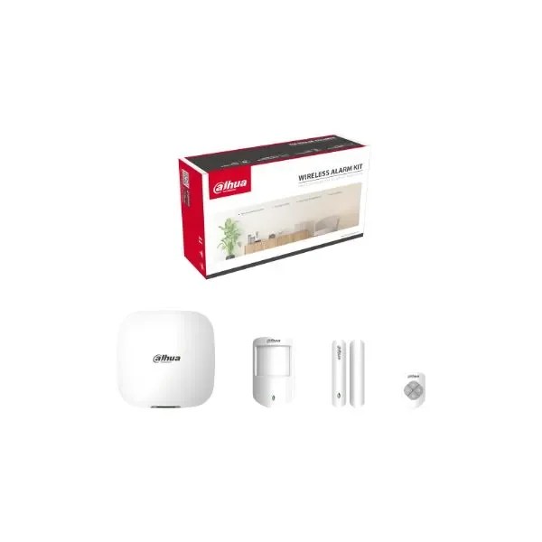 KIT DE ALARMA DAHUA KIT DE ALARMA DAHUA *SOPORTA 150 DISPOSITIVOS PERIFERICOS INALAMBRICOS *ANR *ALRMA DE EMERGENCIA SOS *1 HUB