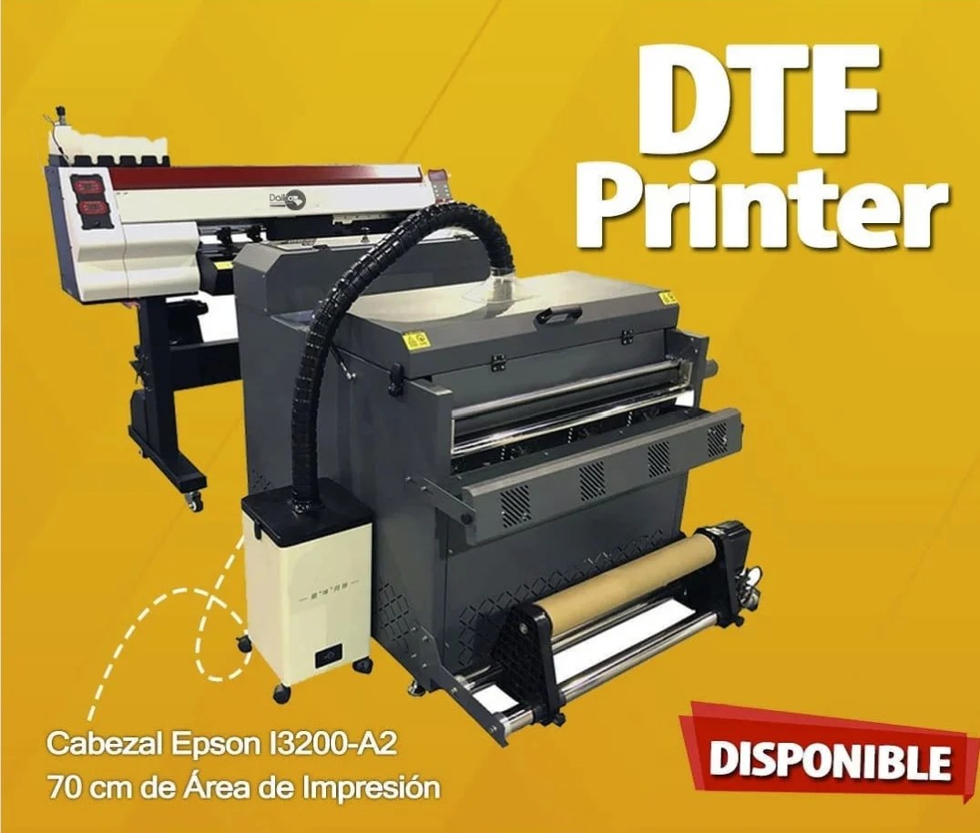Sistema de Impresión de Transferencia Directa (DTF) - 70 cm |  www.daikosupplies.com