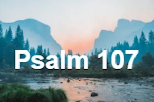 Read more about the article Psalm 107 –  Promises of Deliverance and Blessing