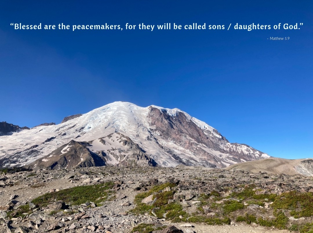 Blessed are the peacemakers.