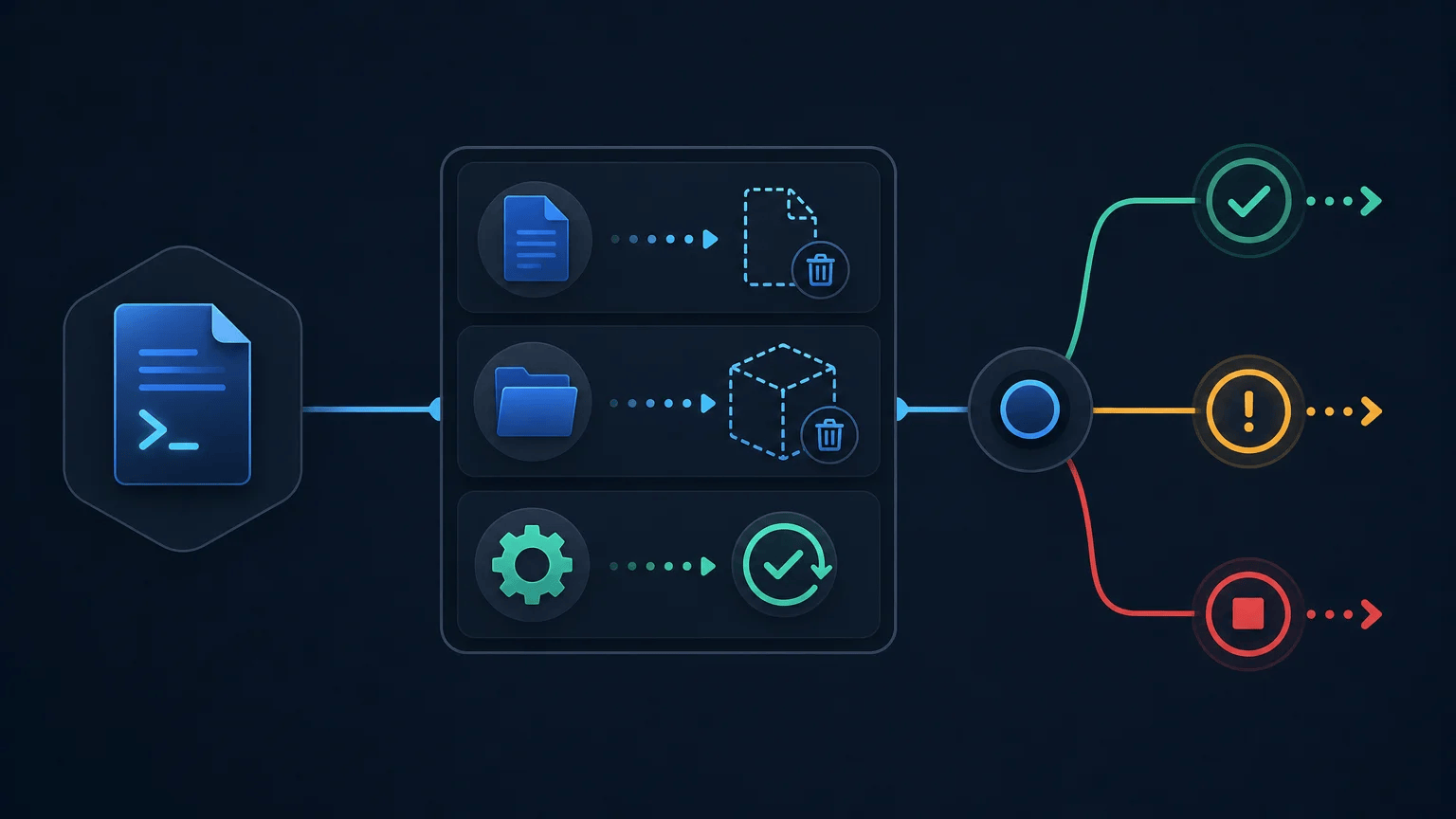Bash Traps and Cleanup on Script Exit Bash automation cleanup removes temporary resources and restores state across success, failure, and interruption paths.