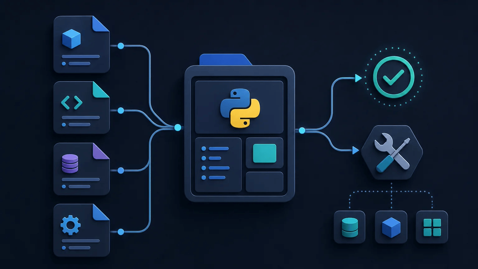 Python Modules and Imports: Organize Reusable Code Connected Python modules organize reusable validation and utility components into one application.