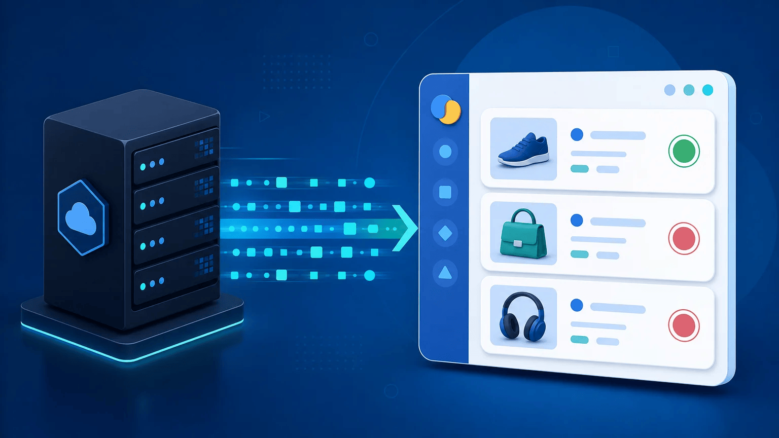 How to Make HTTP Requests in Python with the Requests Library Python application retrieving product data from an API with successful and failed response indicators